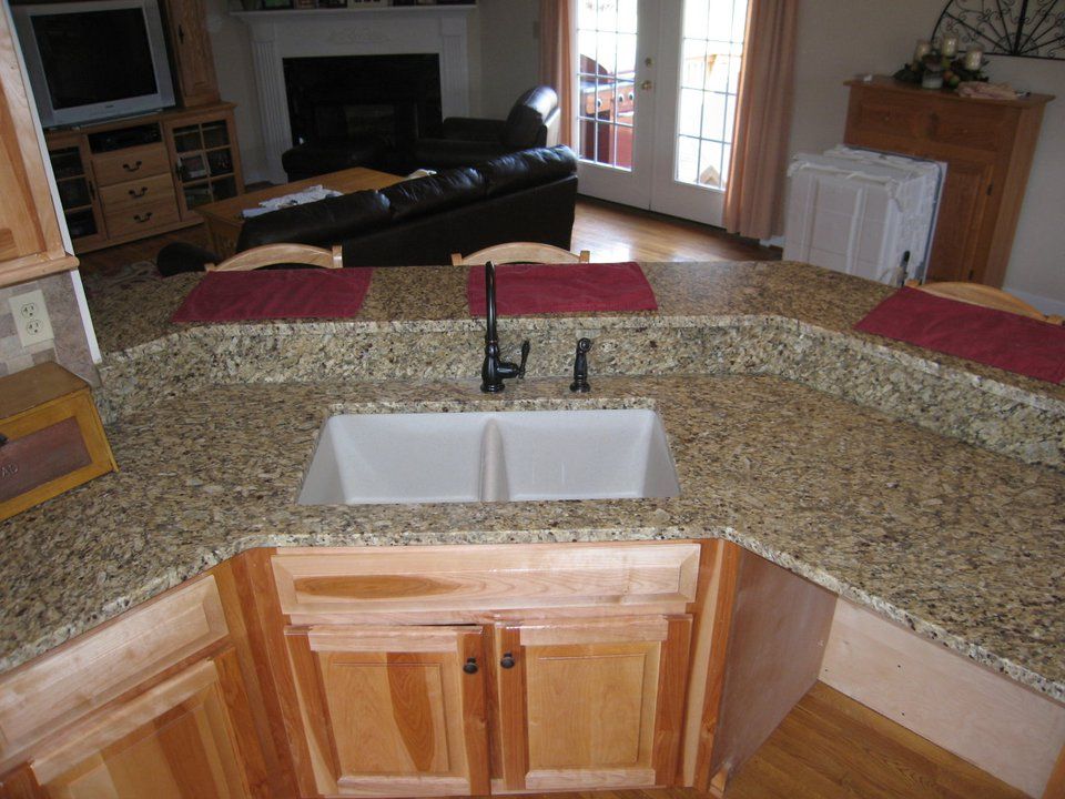 Countertop facing the living room — Powhatan, VA — Commonwealth Countertops
