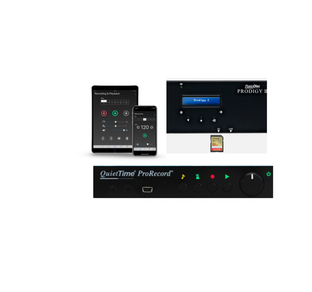 Pianodisc zelfspelend systeem voor piano of vleugel