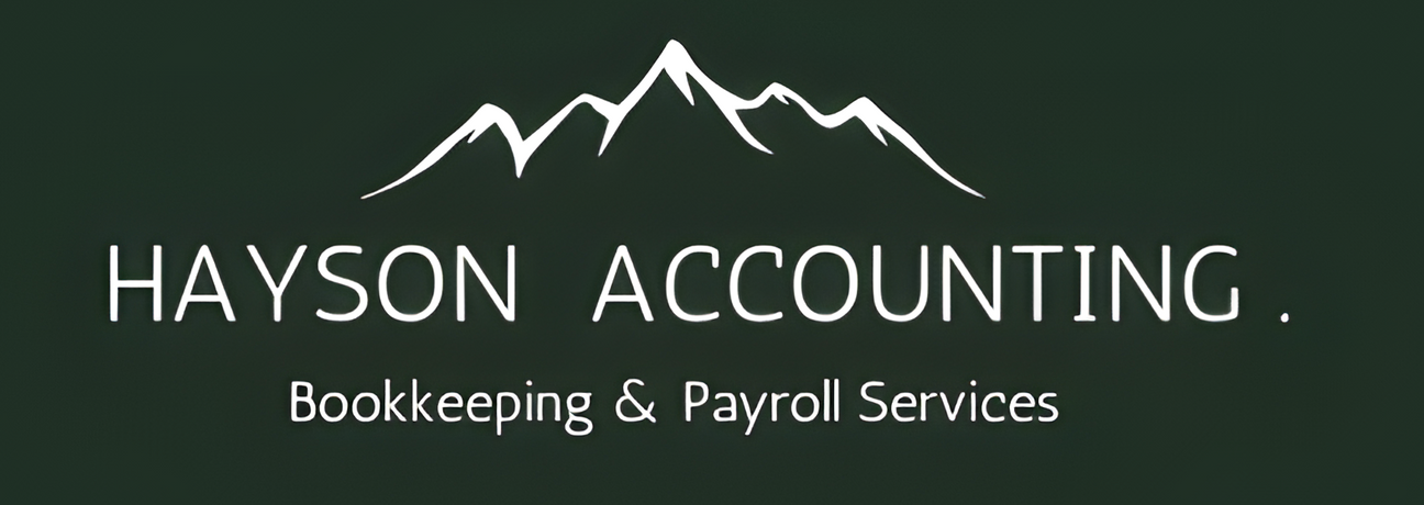 A logo for hayson accounting bookkeeping and payroll services