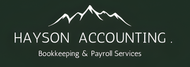 A logo for hayson accounting bookkeeping and payroll services