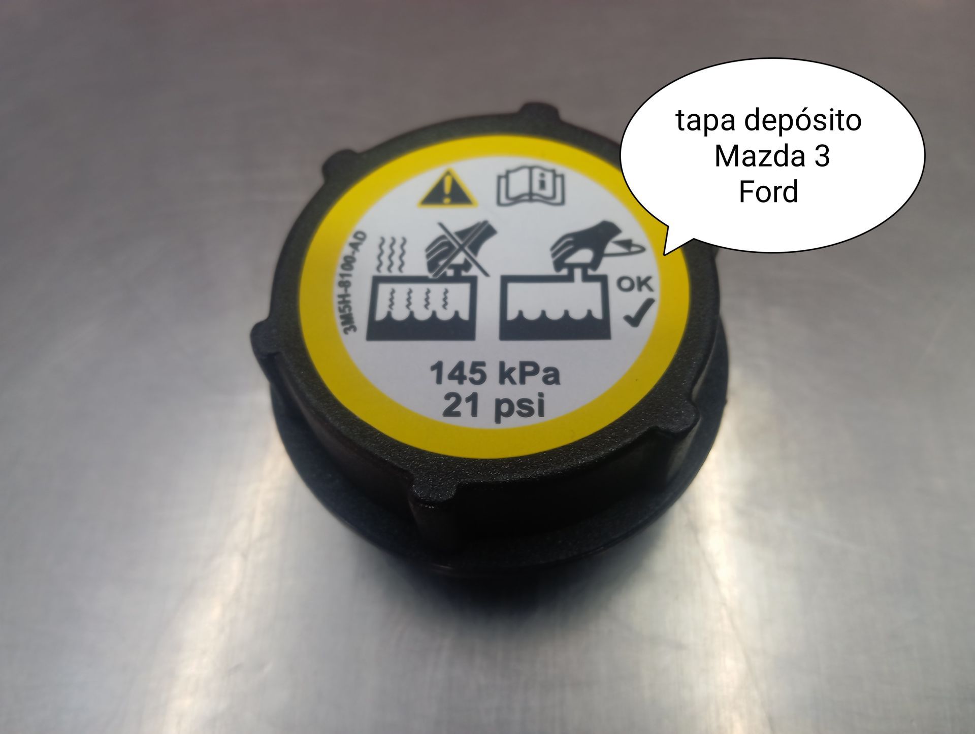 tapa depósito mazda 3 ford fiesta