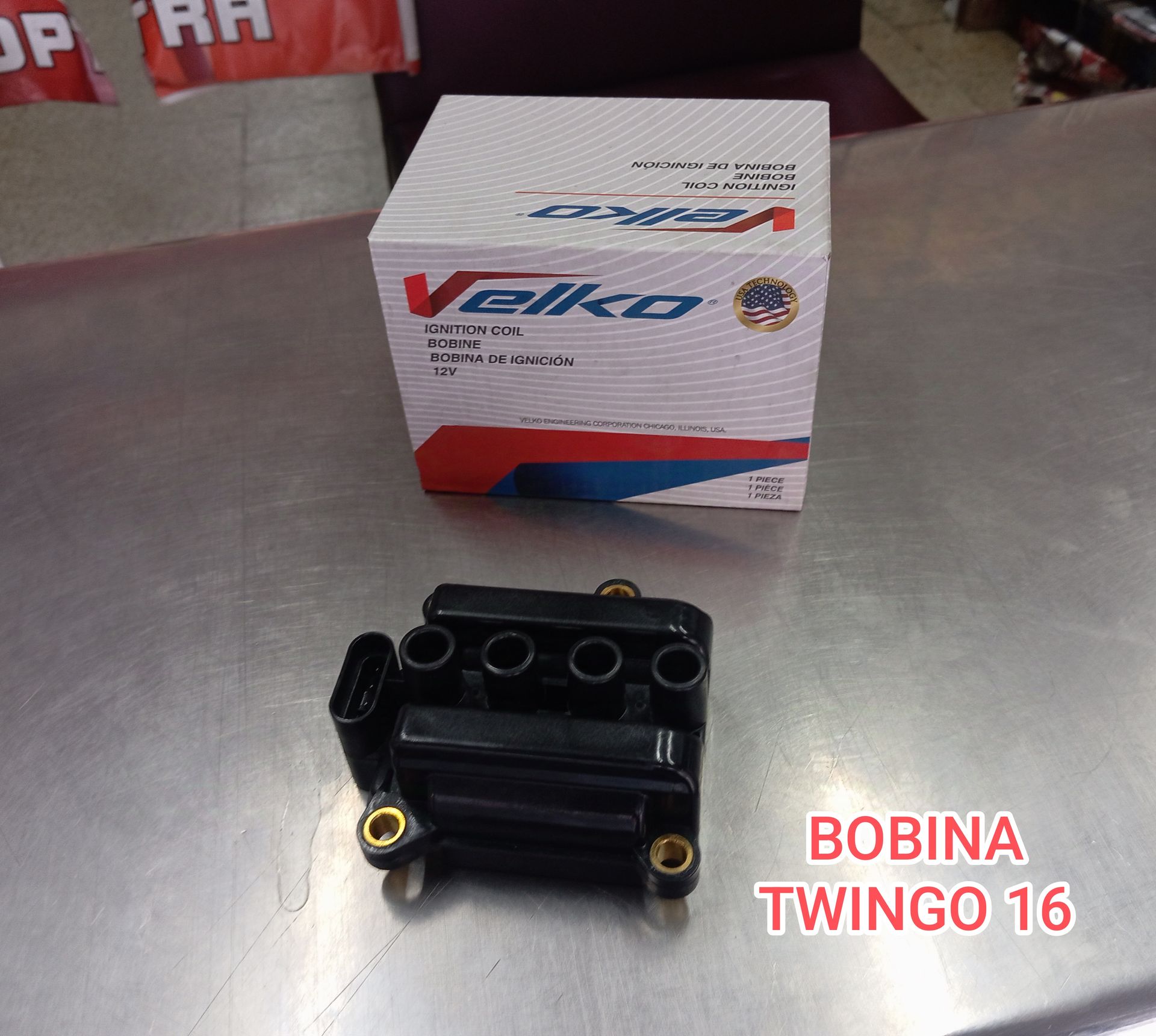 BOBINA RENAULT TWINGO 16 VALVULAS