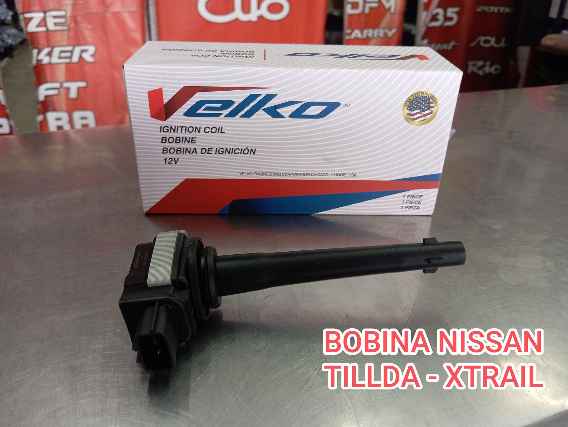 BOBINA NISSAN TILLDA - XTRAIL
