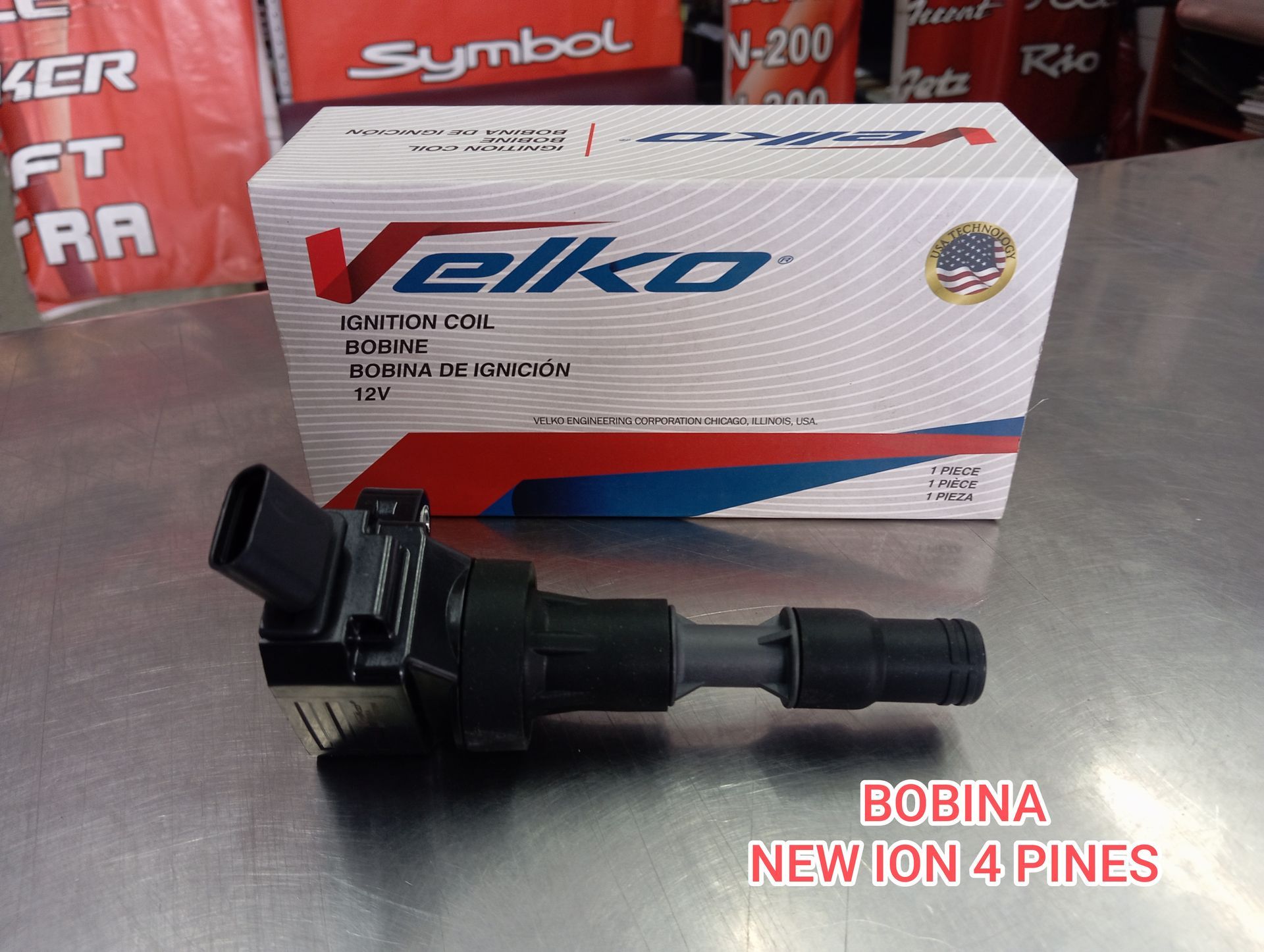 BOBINA NEW ION 4 PINES