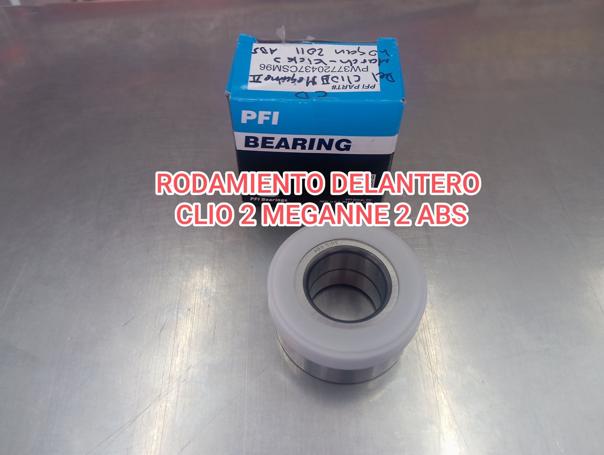 RODAMIENTO DELANTERO CLIO CAMPUS MEGANNE 2 MARCH KICKS ABS