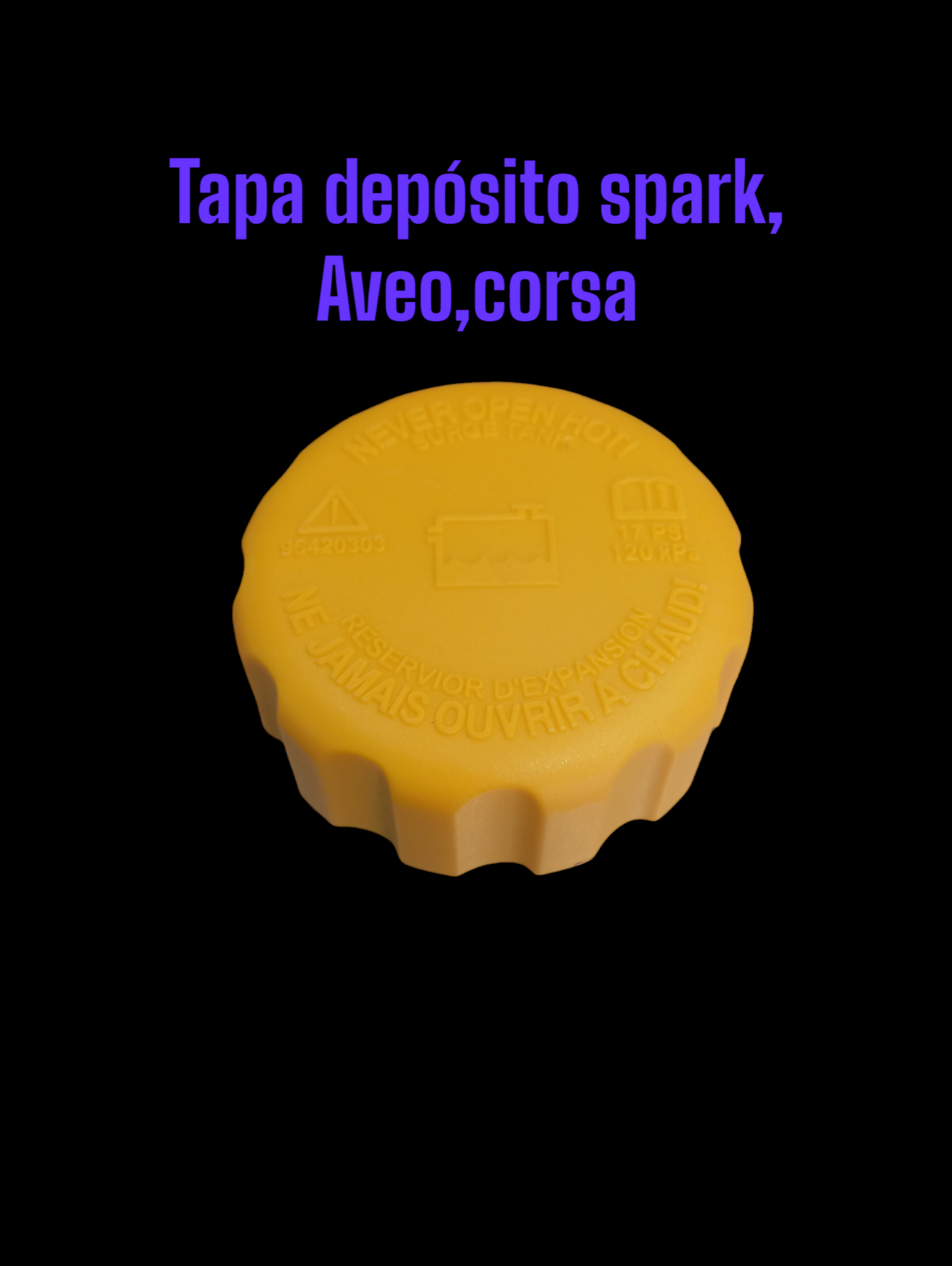 tapa deposito chevrolet corsa aveo optra zafira spark
