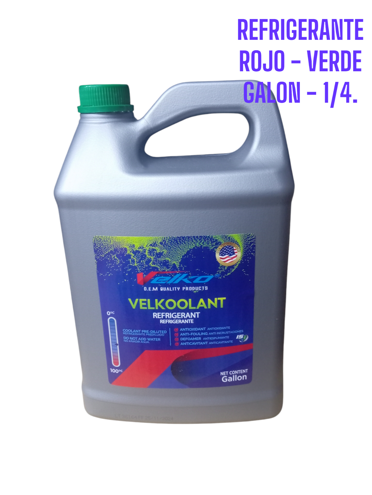 REFRIGERANTE VERDE O ROJO