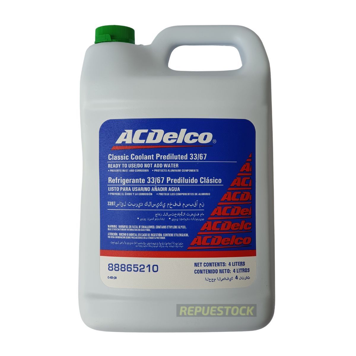 REFRIGERANTE ACDELCO 50 - 50