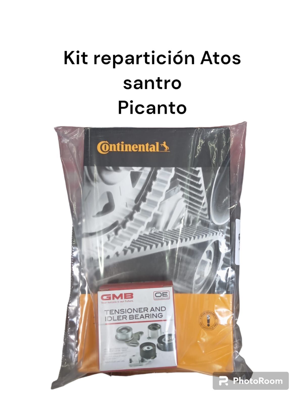 Kit de correa de distribución en bolsa para vehículos Atos, Santro y Picanto.