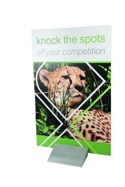un catalogo con un leopardo e la scritta knock the spots off your competition