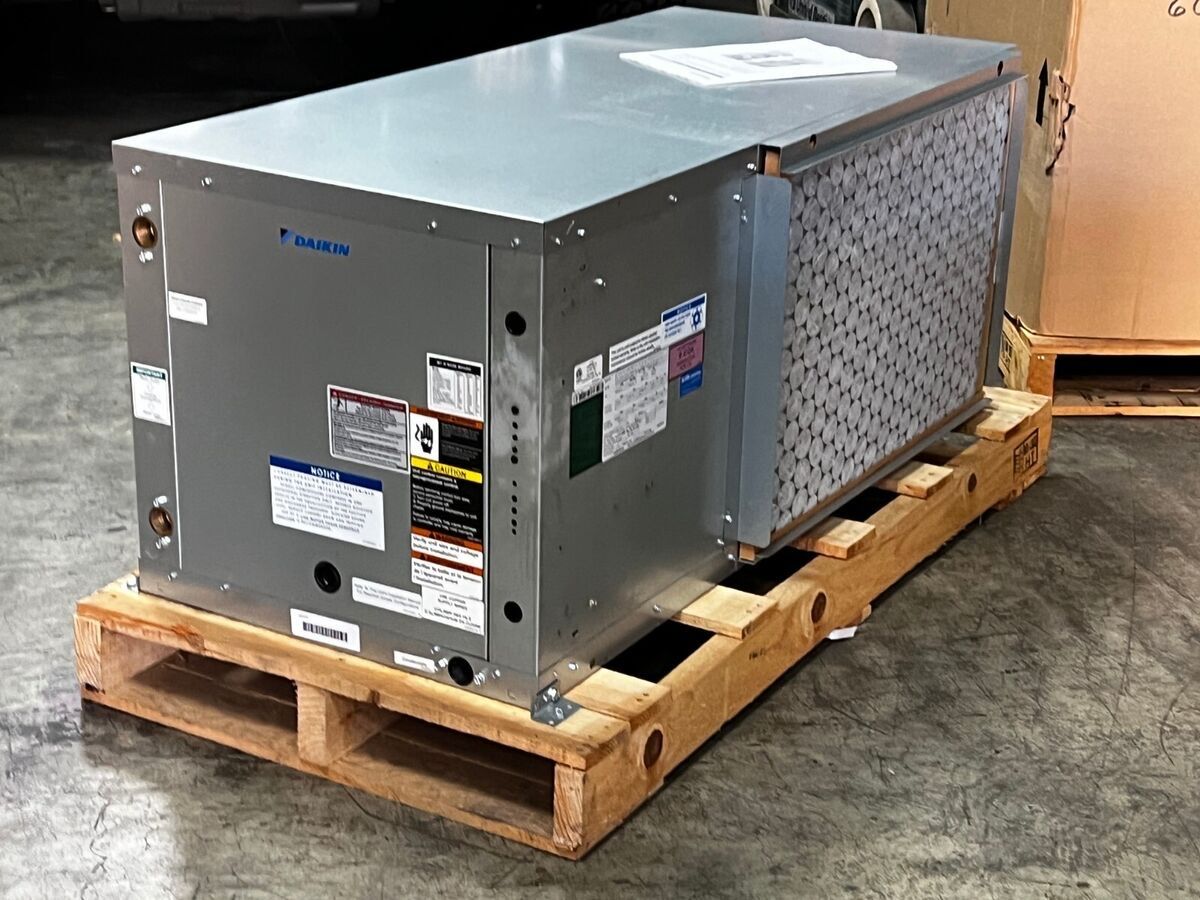 A large box is sitting on top of a wooden pallet - Fort Worth, TX - A/C Kives Heating & Air Conditioning