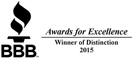 Awards for excellence winner of distinction 2015 logo