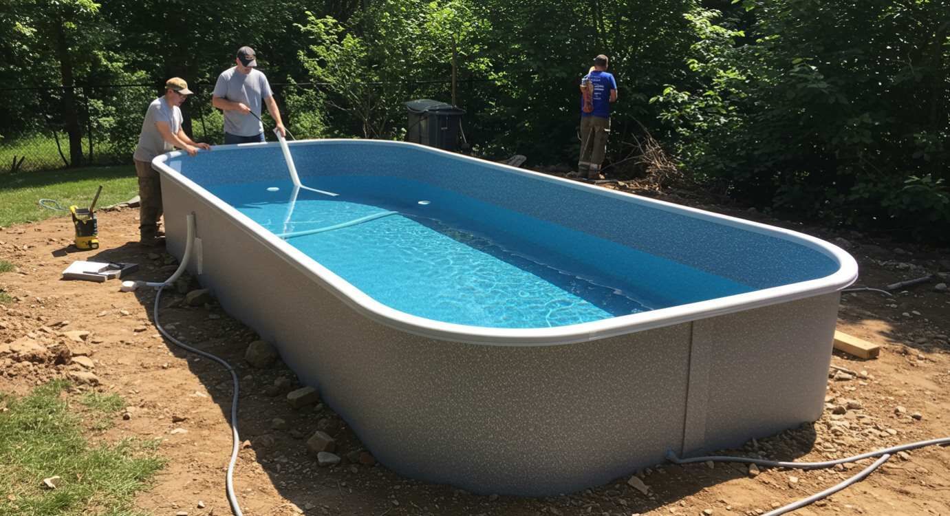 Can You Install a Fiberglass Pool Yourself?