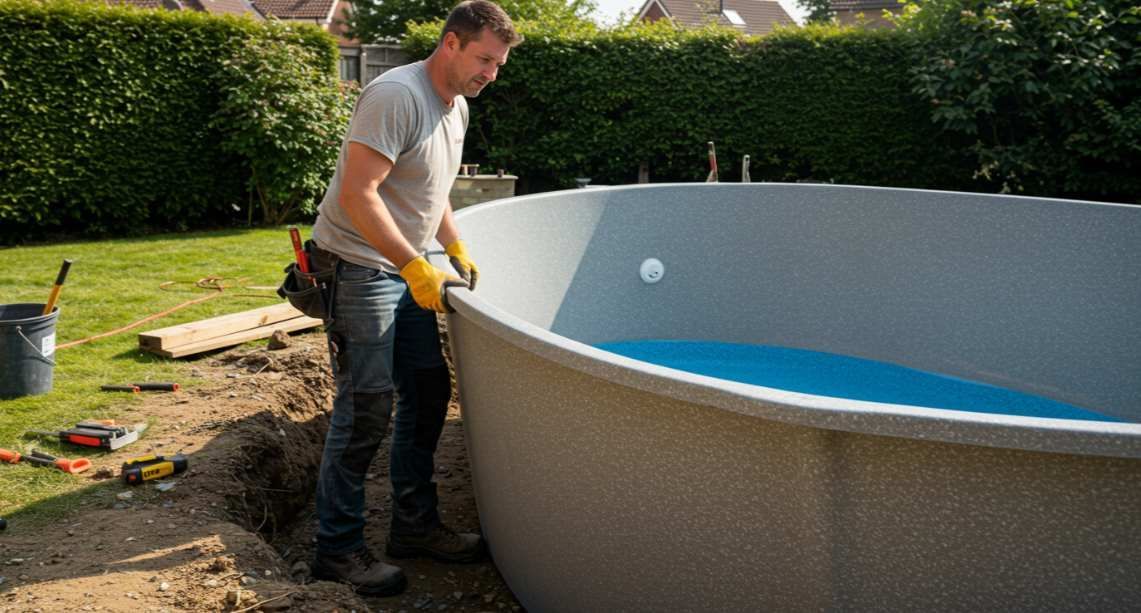  Install a Fiberglass Pool Yourself