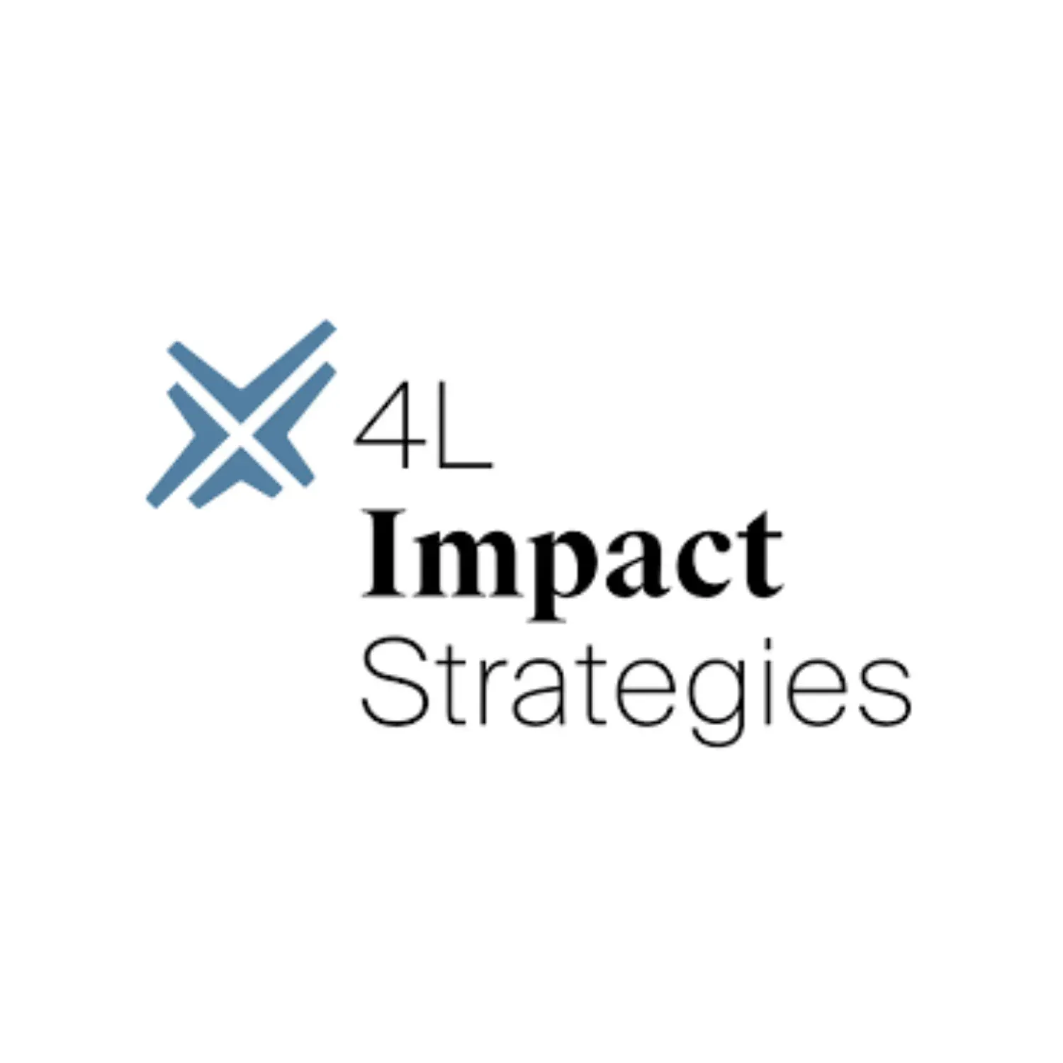 Ein Logo für ein Unternehmen namens 4l Impact Strategies