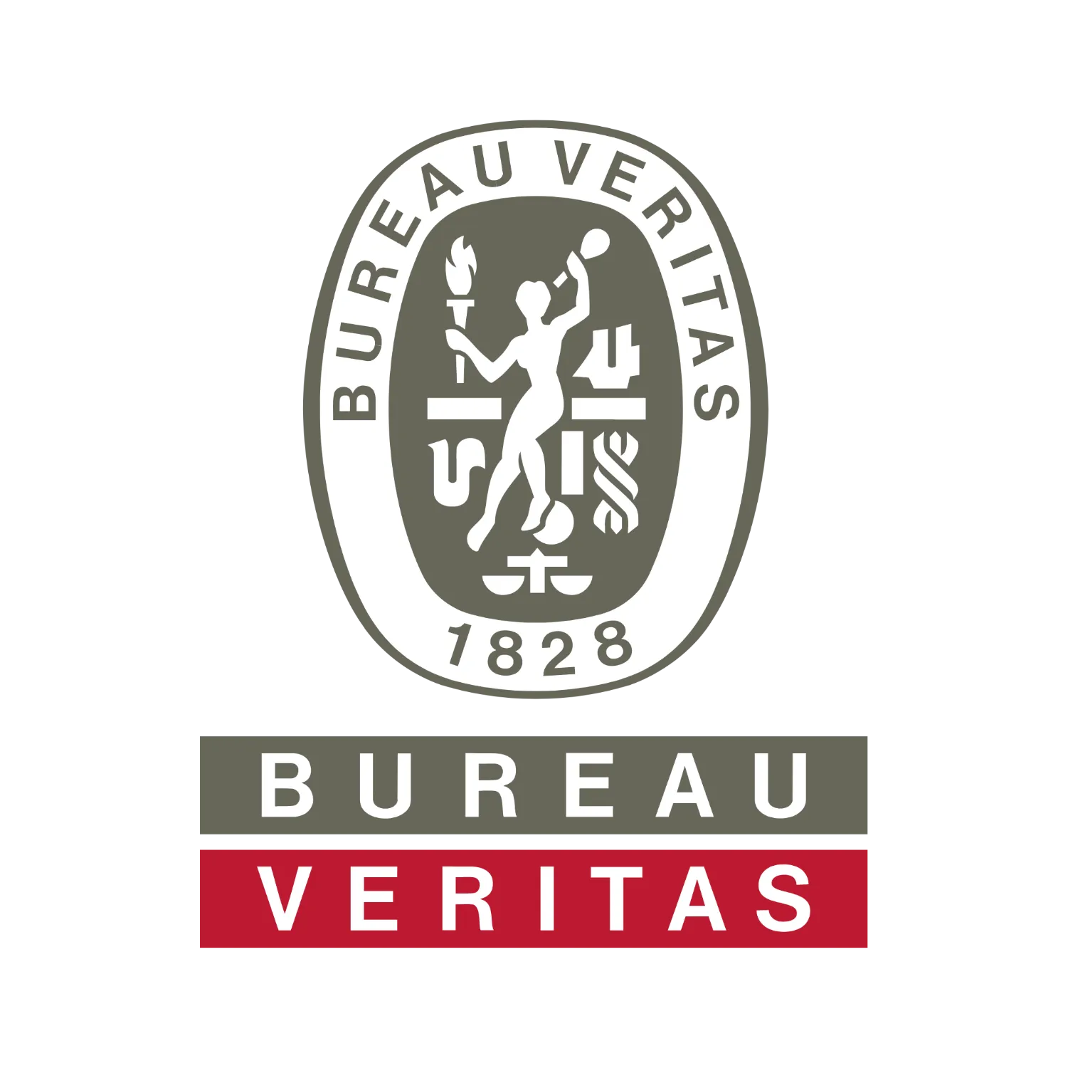 Auf weißem Hintergrund ist ein Logo von Bureau Veritas zu sehen.