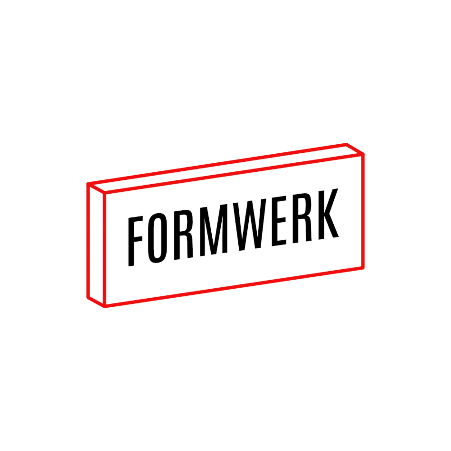 Ein Ziegelstein mit der Aufschrift „Formwerk“.