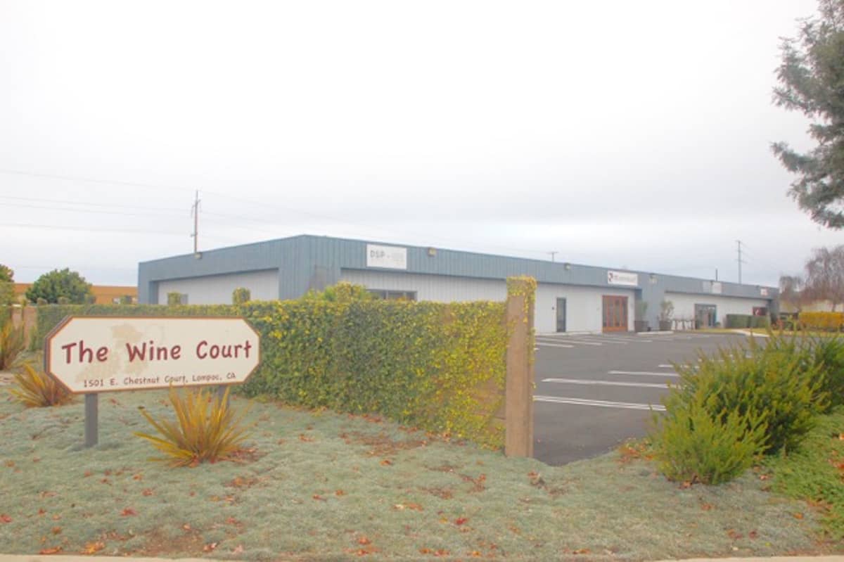 Lompoc’s Wine Court located in Lompoc’s Wine Ghetto