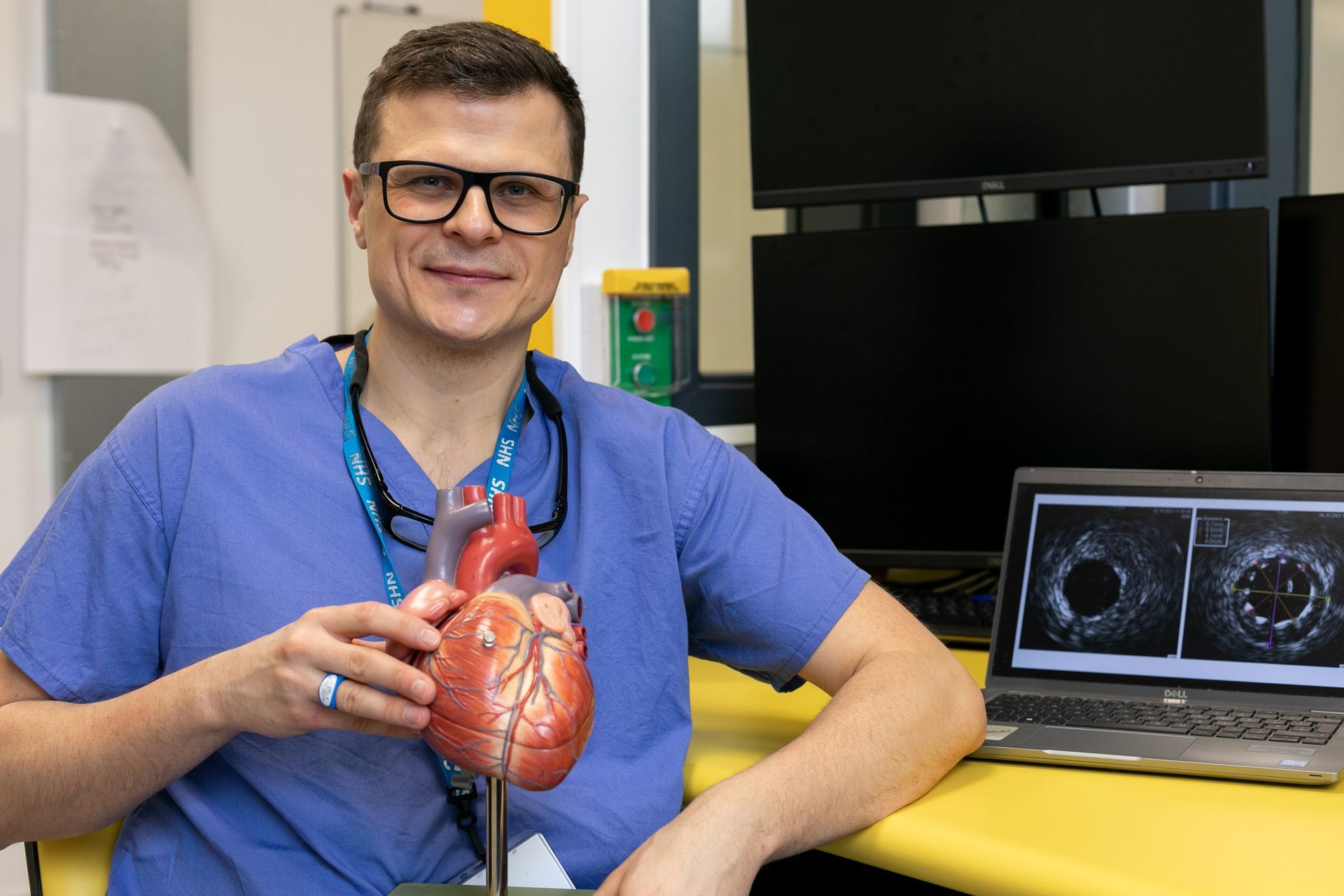 Dr Bart Olechowski, private consultant cardiologist at Winchester, Farnham and Basingstoke. 