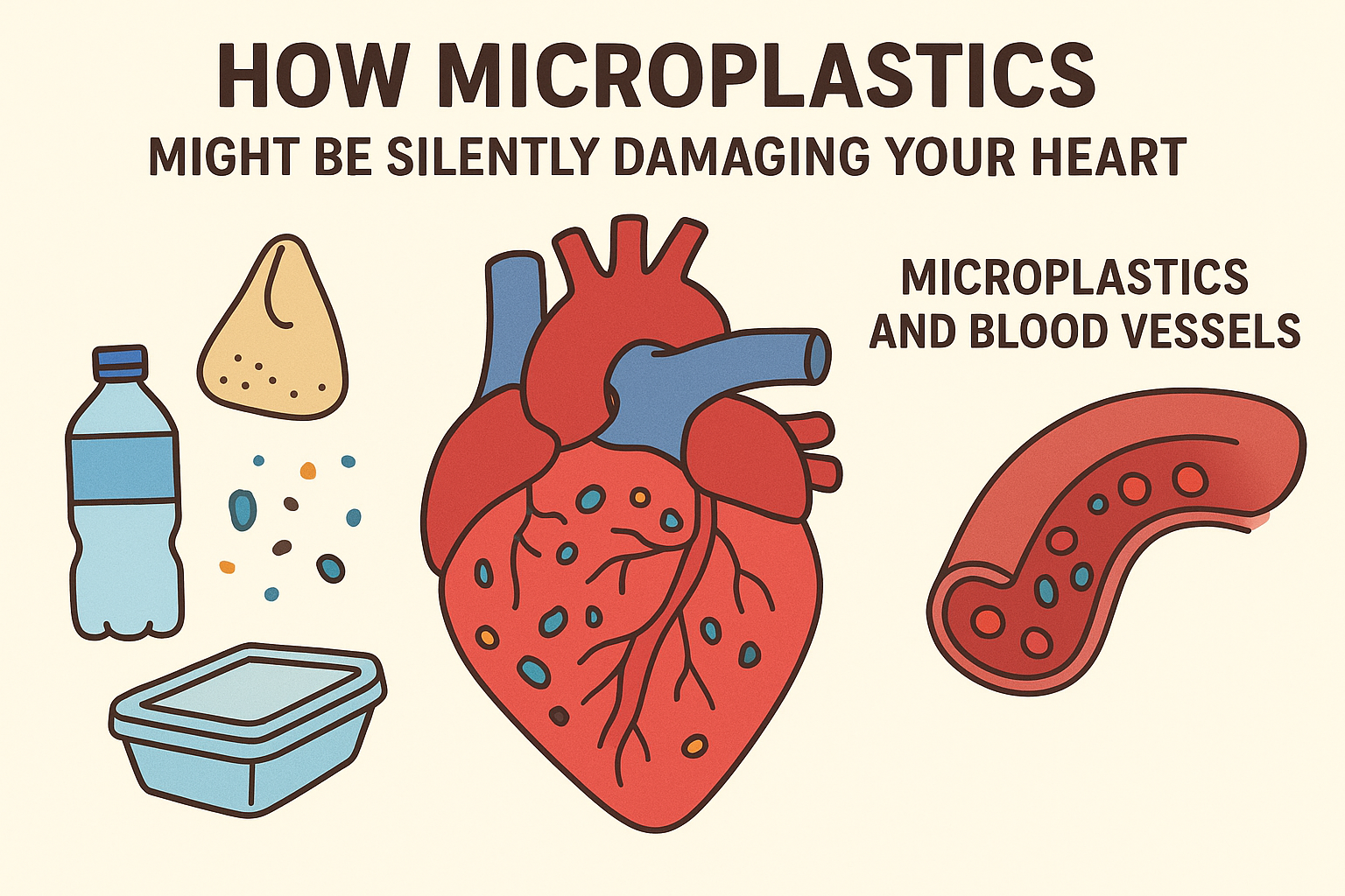 Microplastics, Blood Vessels, and Heart Disease