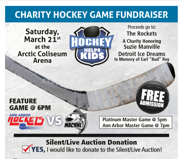 Charity Hockey Night Live Auction