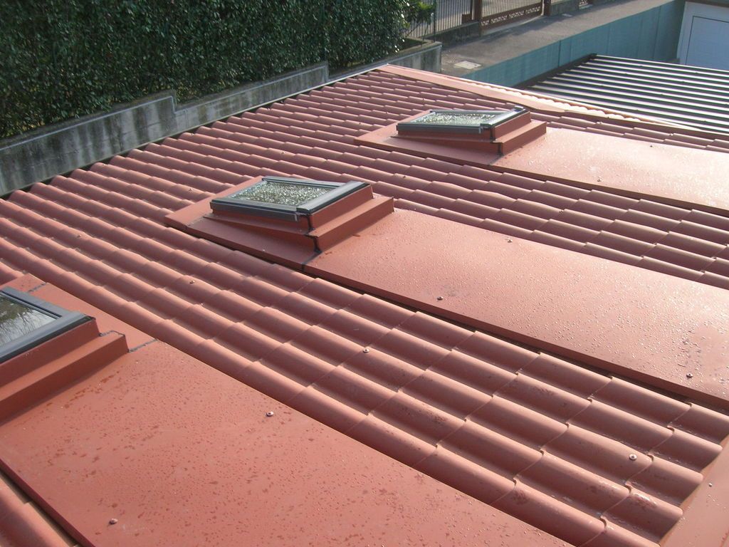 Tetto per costruzione residenziale