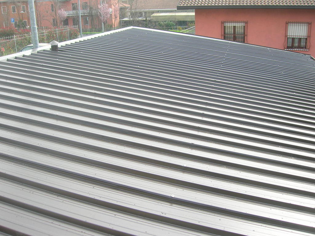 Copertura edile in acciaio inox certificato