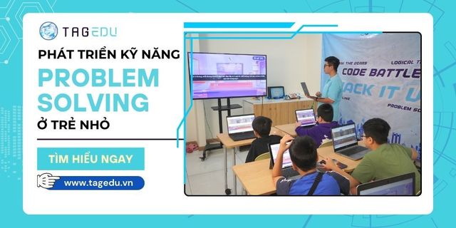 TagEdu - Lập trình tiêu chuẩn Mỹ cho trẻ từ 6-15 tuổi.