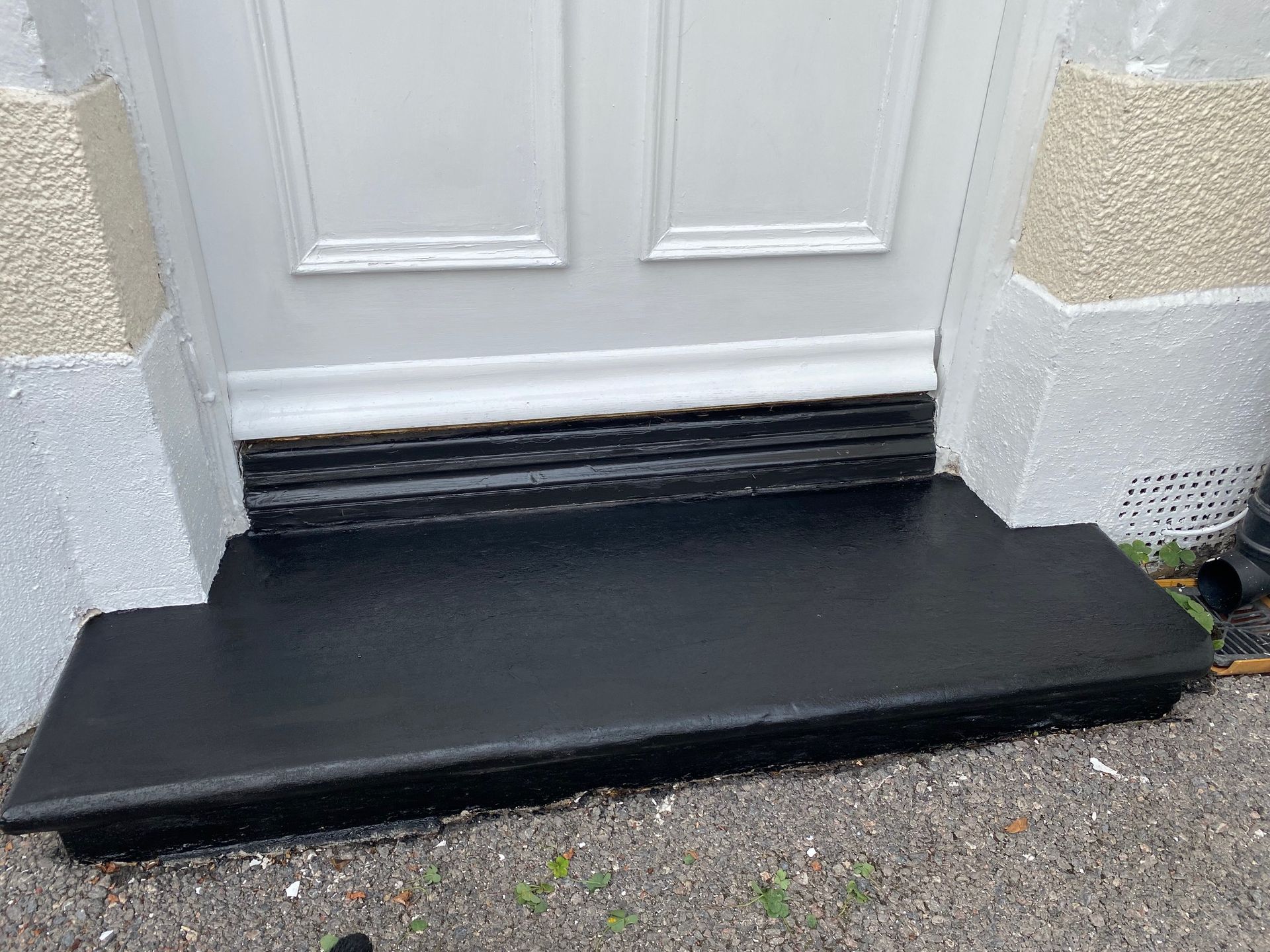 Doorstep Painted