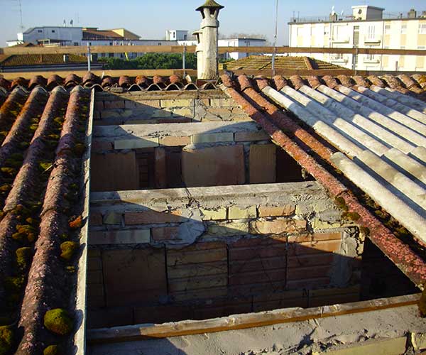 Copertura in amianto