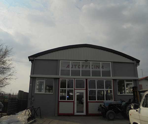 Copertura tradizionale di capannone