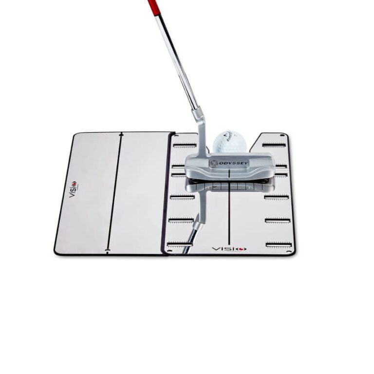 Two-Piece Putting Mirror