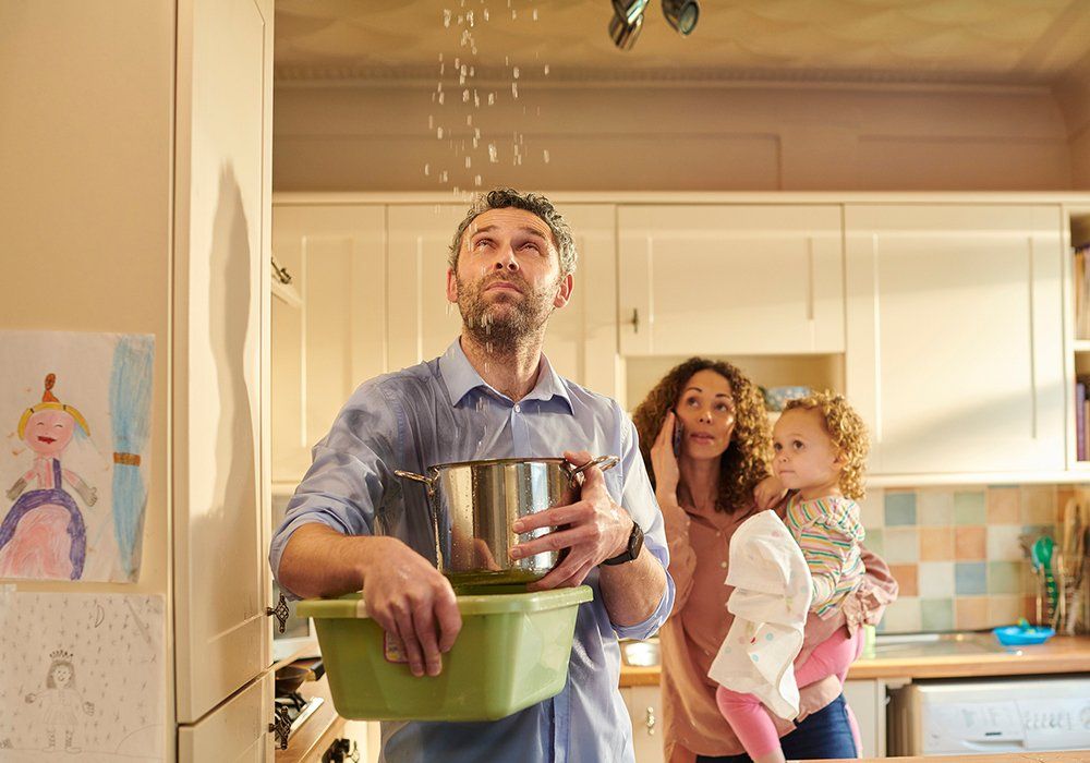 Leaky Pipe in the Ceiling — El Paso, TX — Plumbers Drain Cleaning