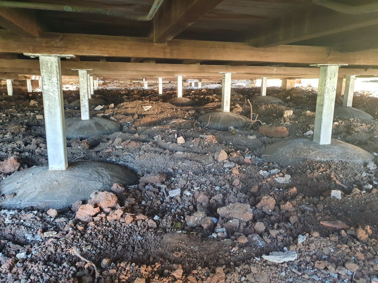 Underpinning — Builder in Mcleans Ridges, NSW