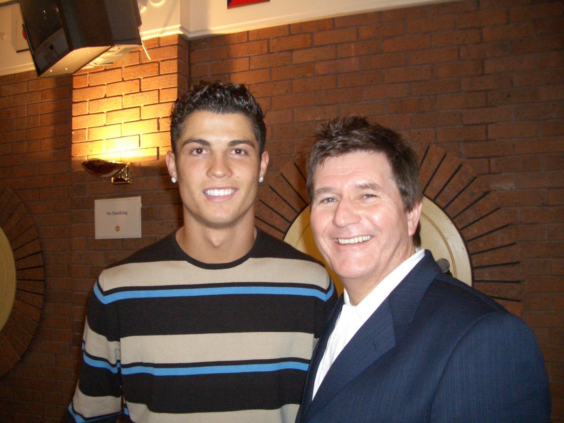 Cristiano Ronaldo at Old Trafford, Manchester, 2005