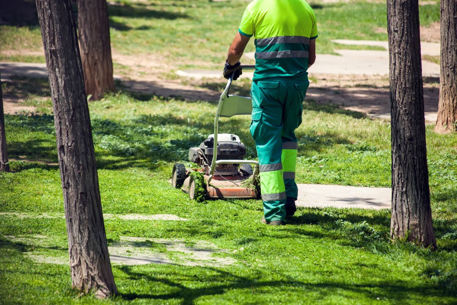 lawn mowing