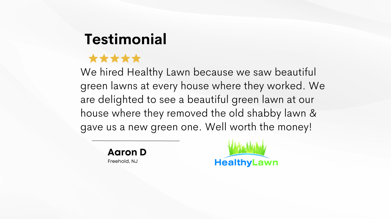 Customer Testimonial From Freehold