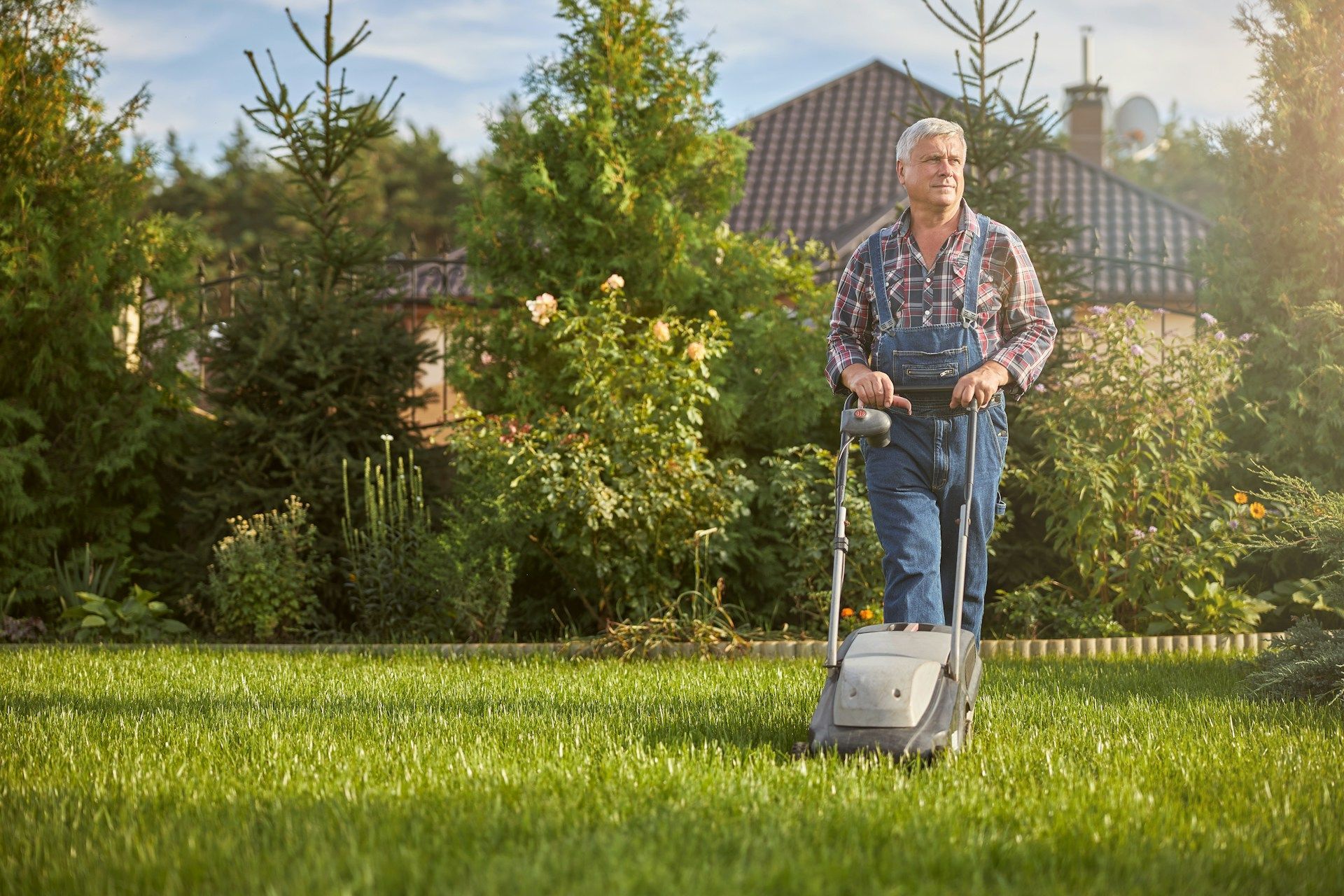 lawn mowing