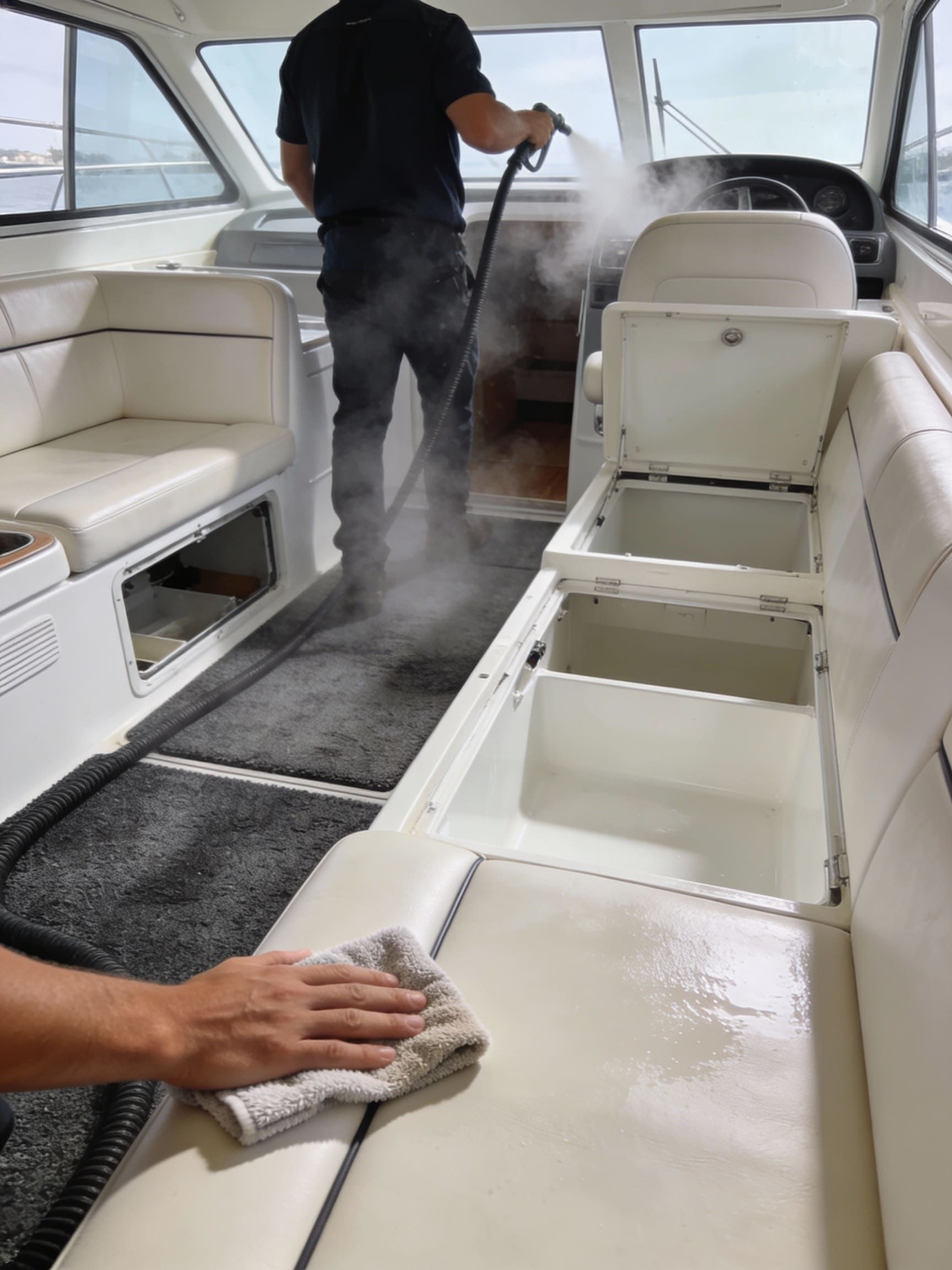 Interior boat Detail