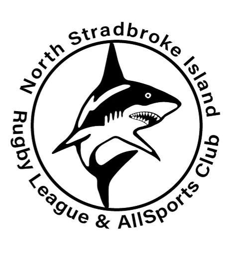 A logo for the north stradbroke island rugby league and all sports club