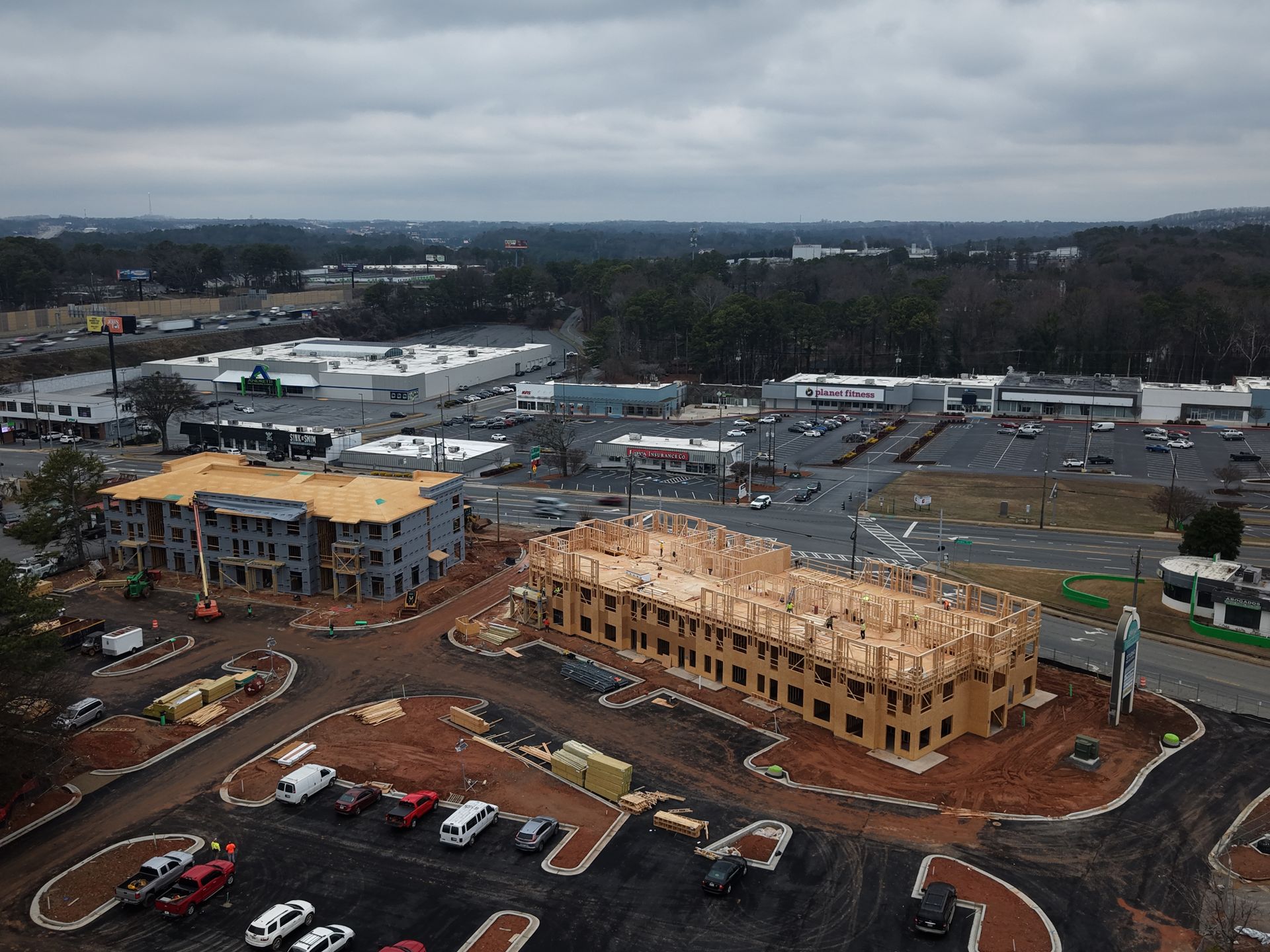 Atlanta Drone Services and marketing video production packages and flyers