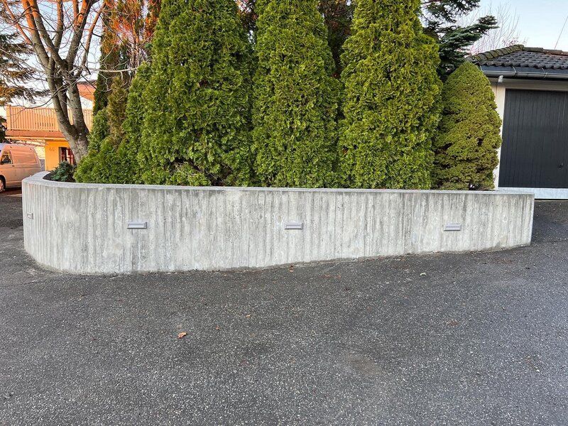 Diverse betong og støp i Kristiansand