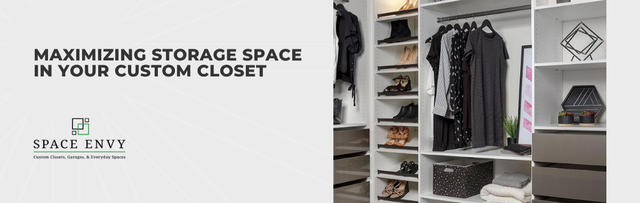 These closet organizers clear clutter and maximize my space