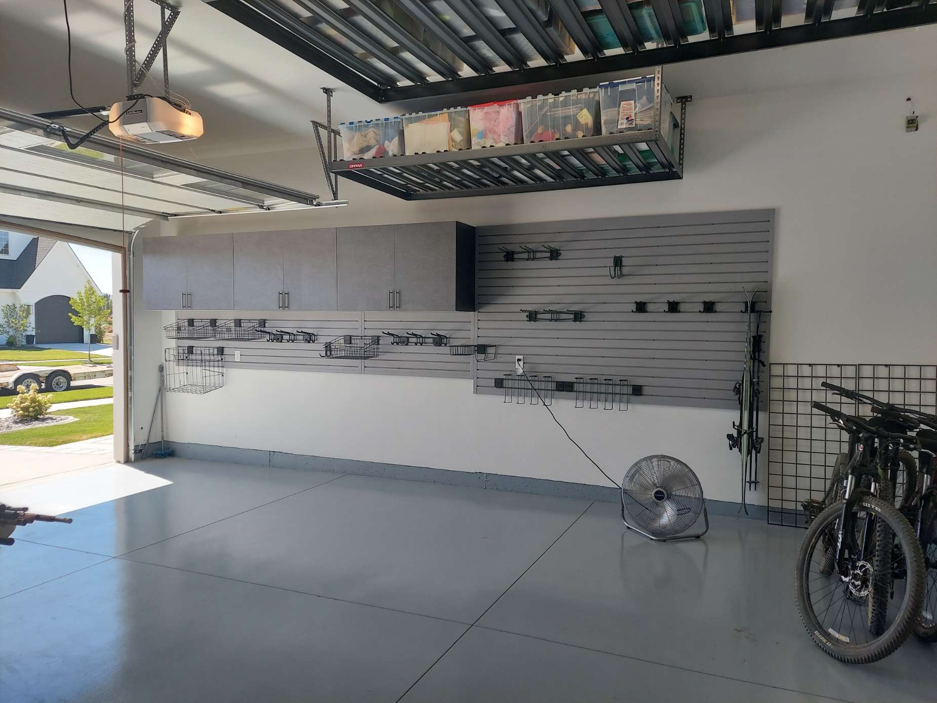 Custom Garage Storage System Project