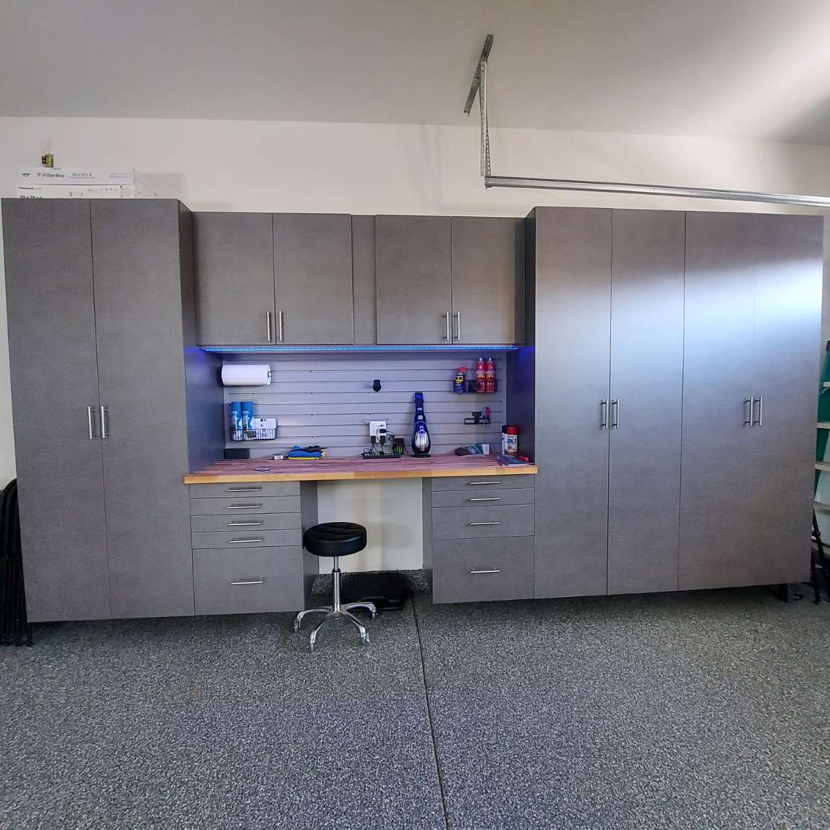 Custom Garage Storage System Project