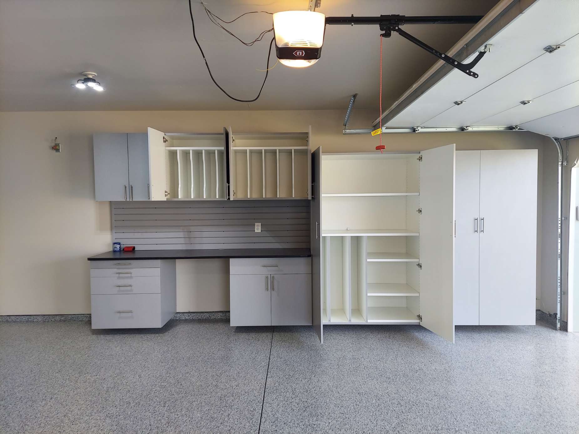 Custom Garage Storage System Project
