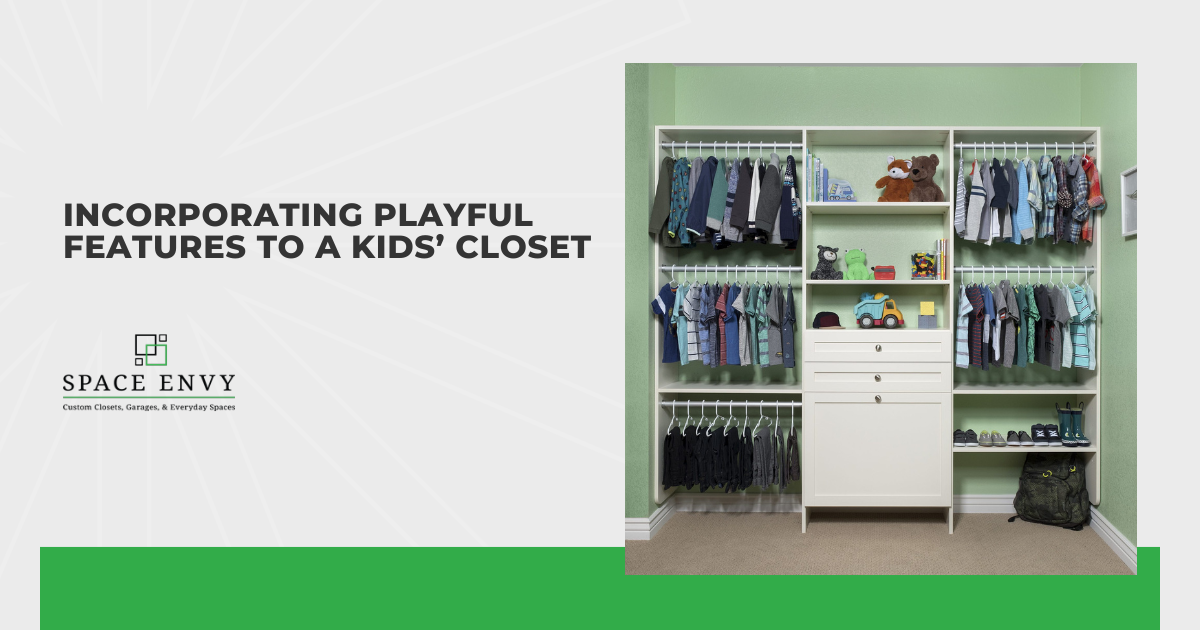 Incorporating Playful Features to a Kids’ Closet