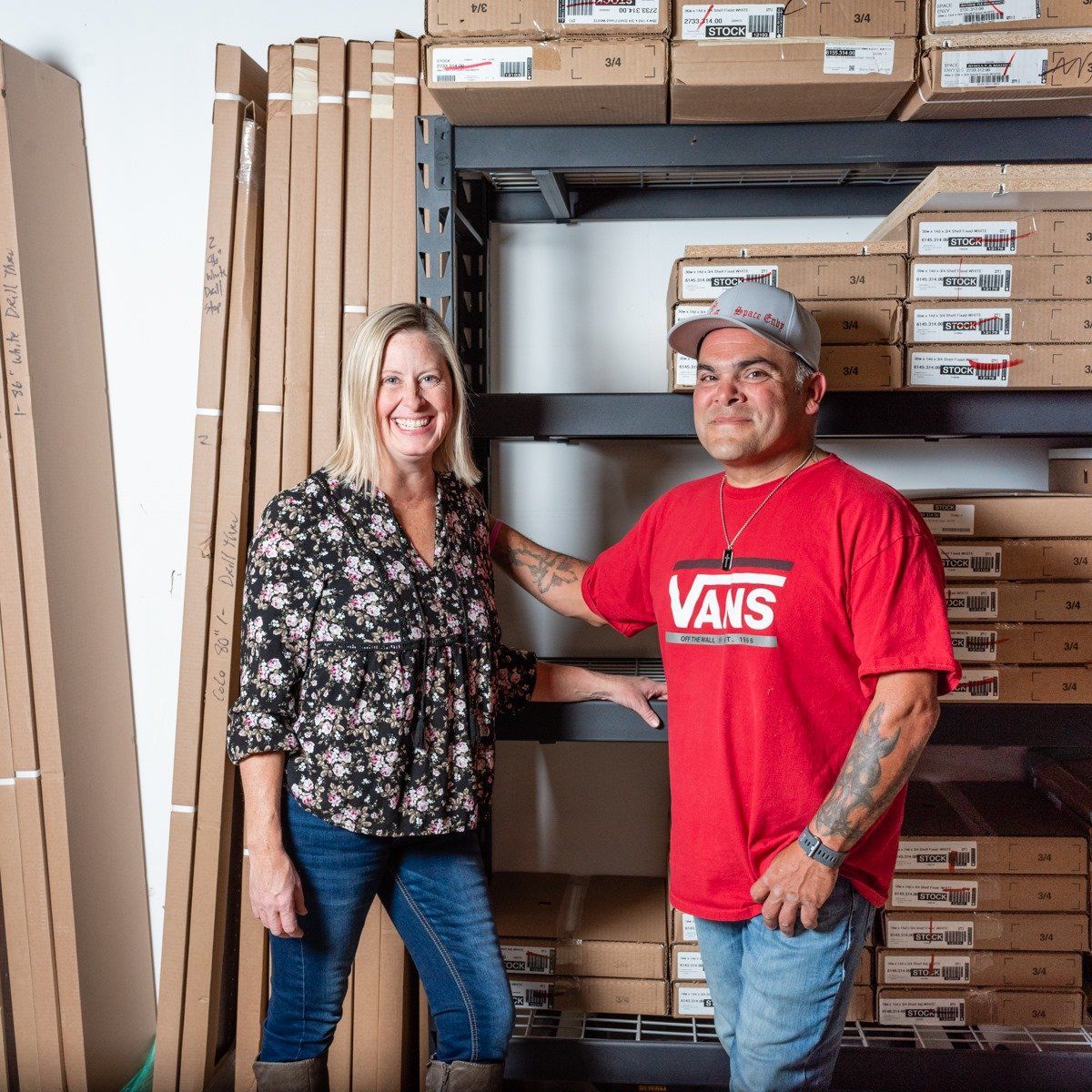 Adam and Lisa Rivera - Owners of Space Envy