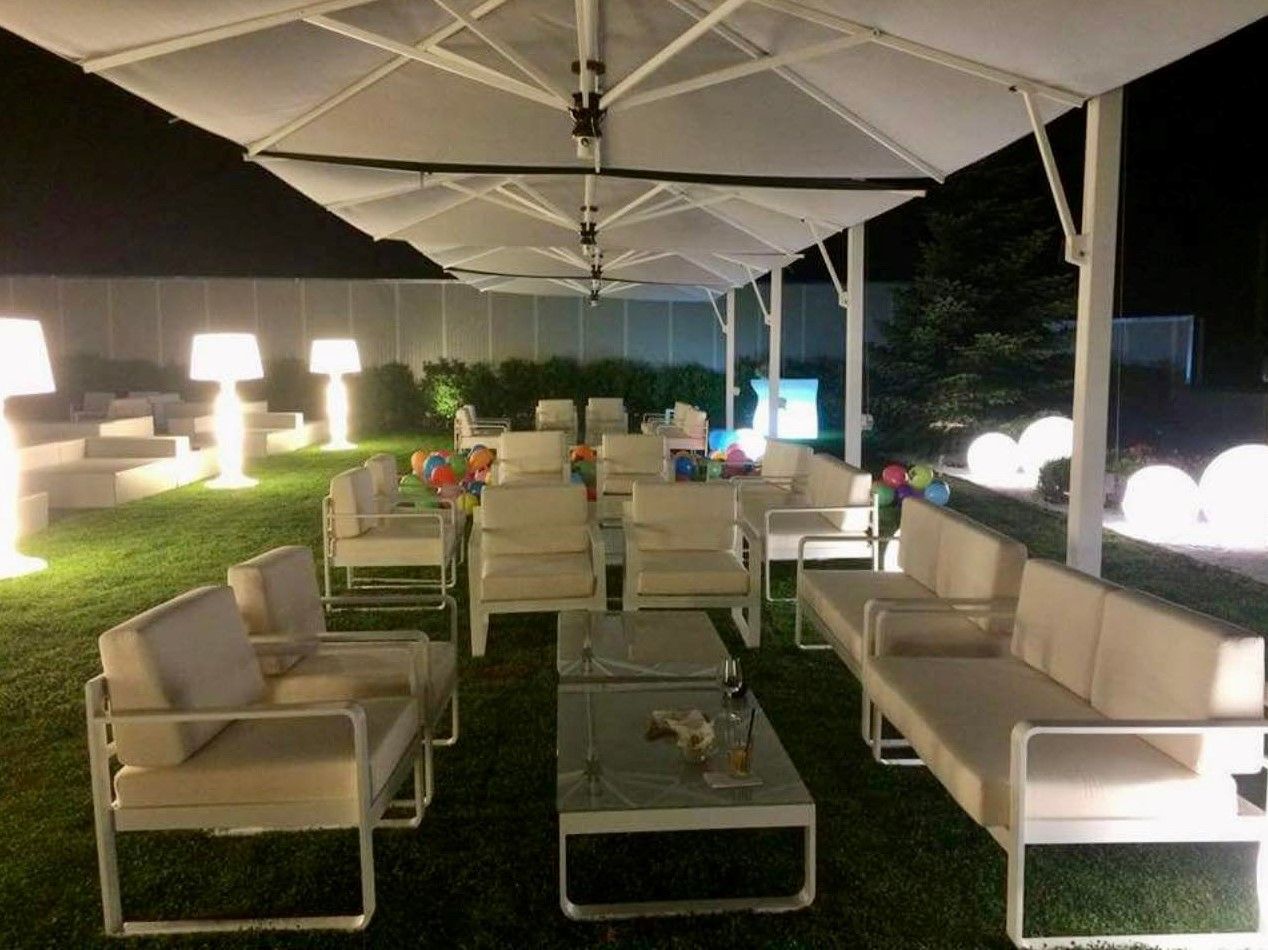 ombrellone per locale estivo