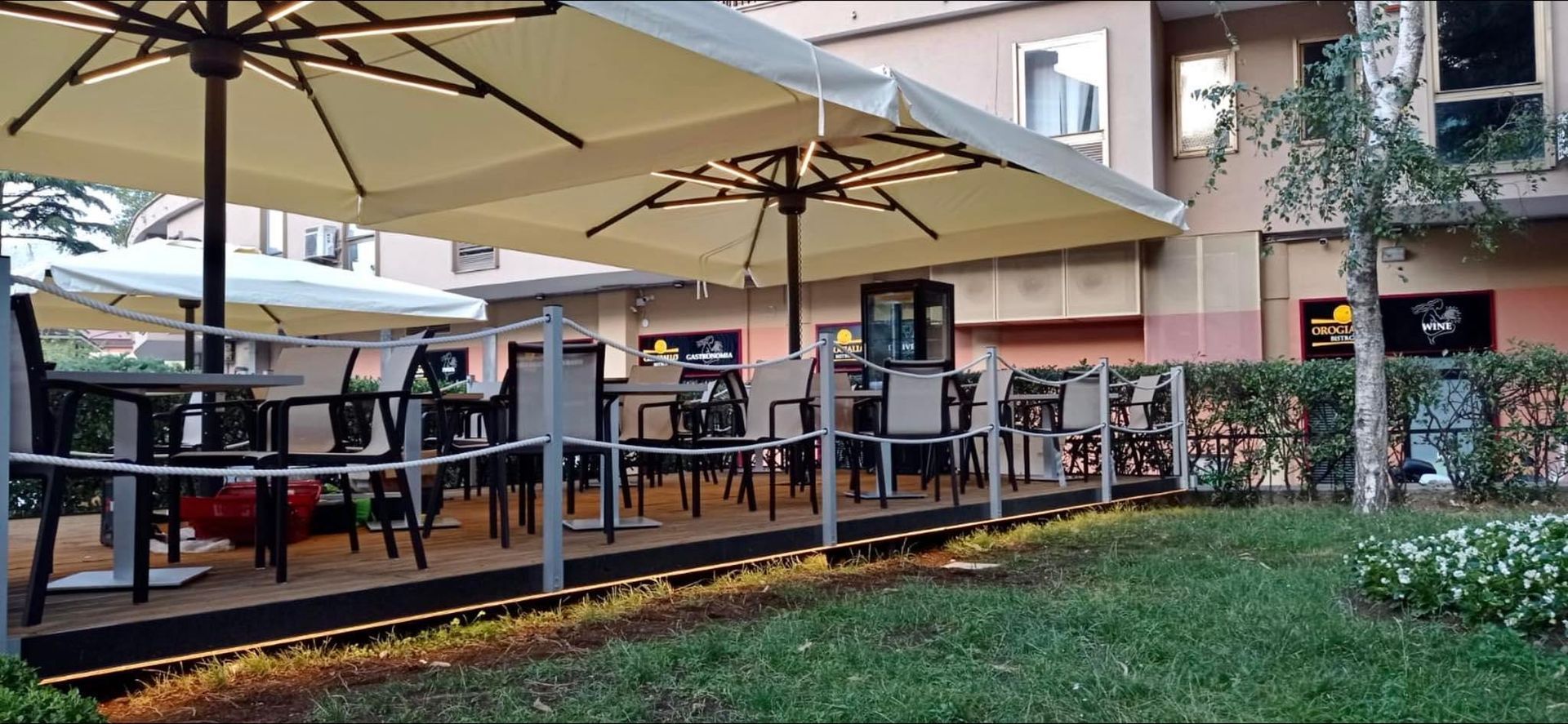 ombrellone ristorante